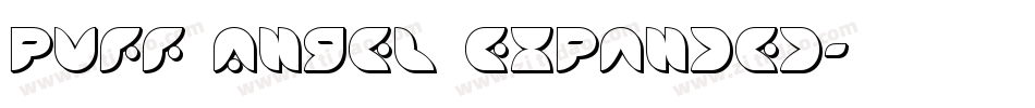 Puff Angel Expanded字体转换
